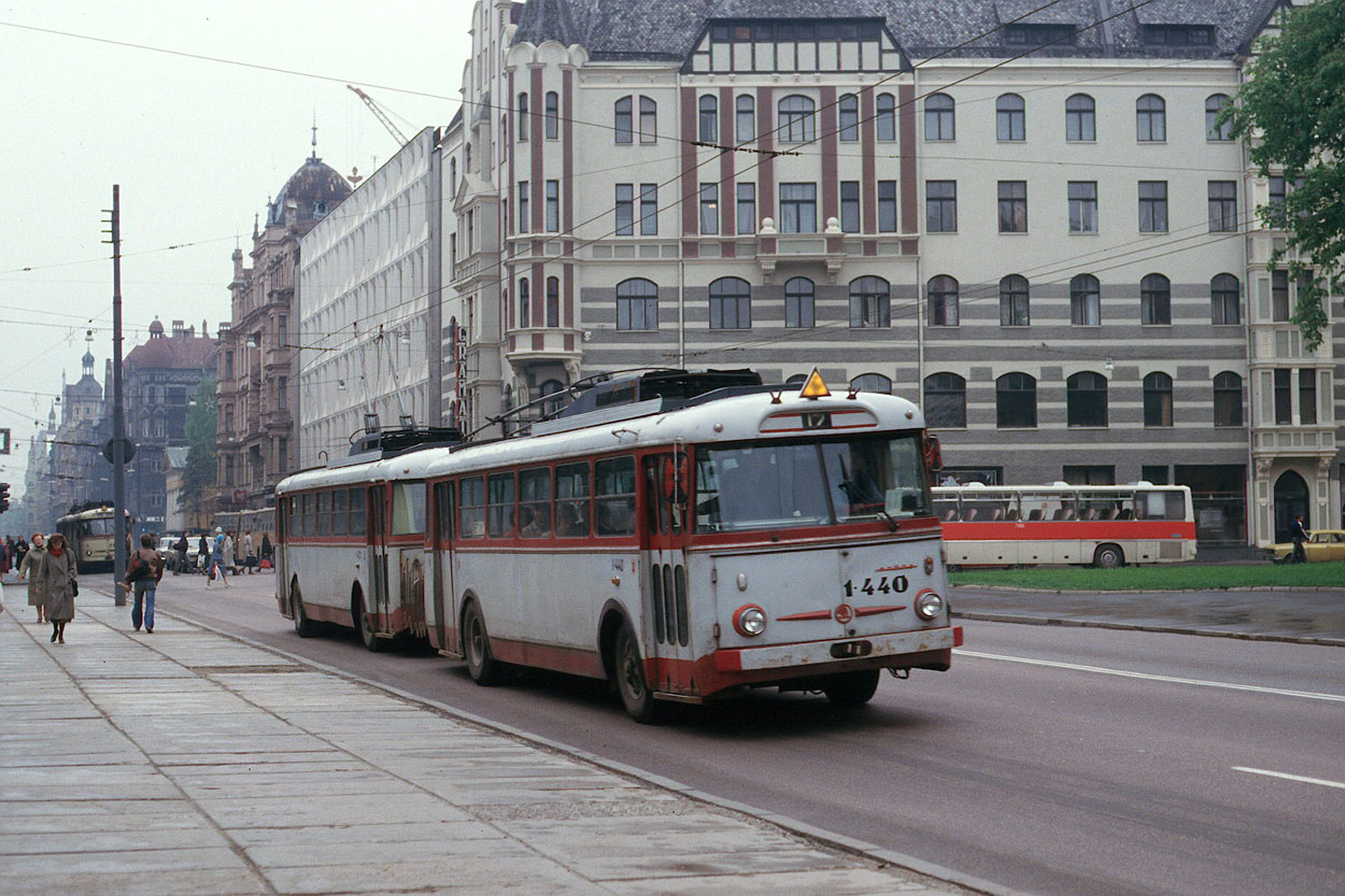 Рига, Škoda 9Tr19 № 1-440; Рига — Старые фотографии