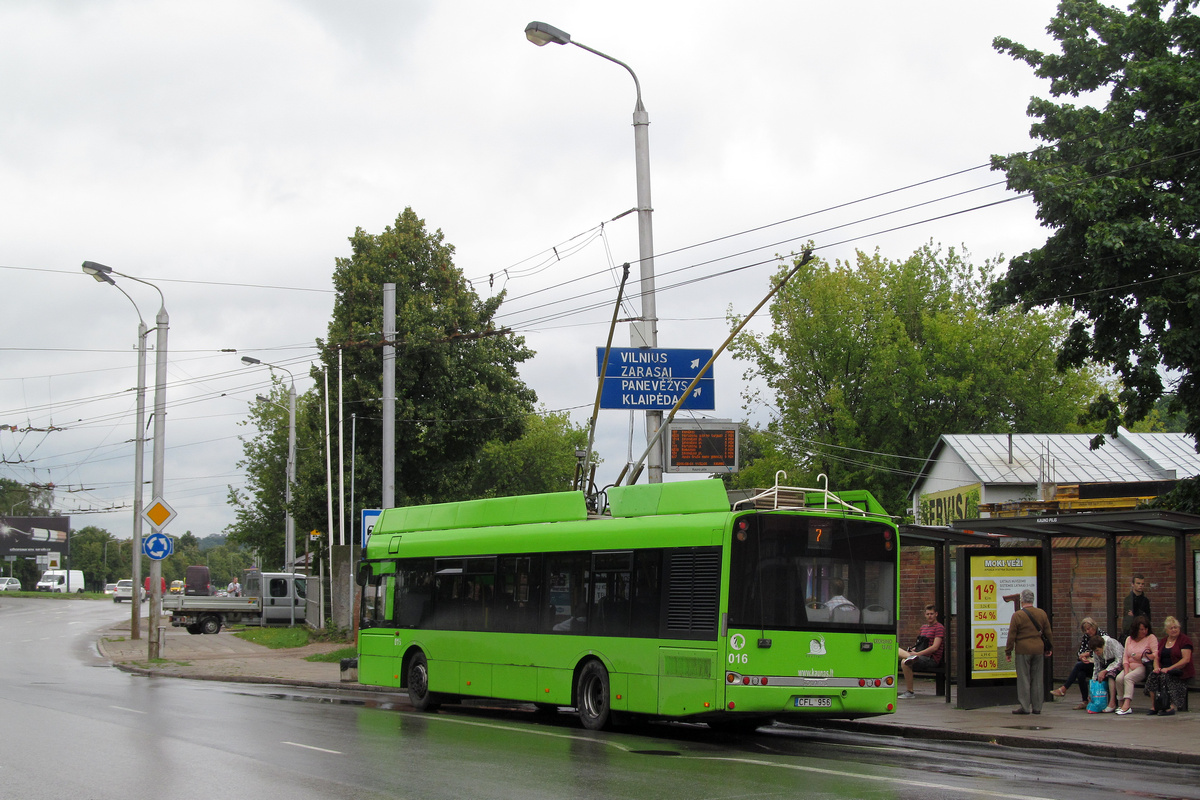 Kaunas, Solaris Trollino III 12 AC № 016