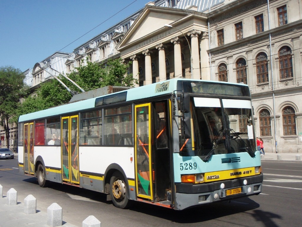 Bucharest, Ikarus 415.80 # 5289