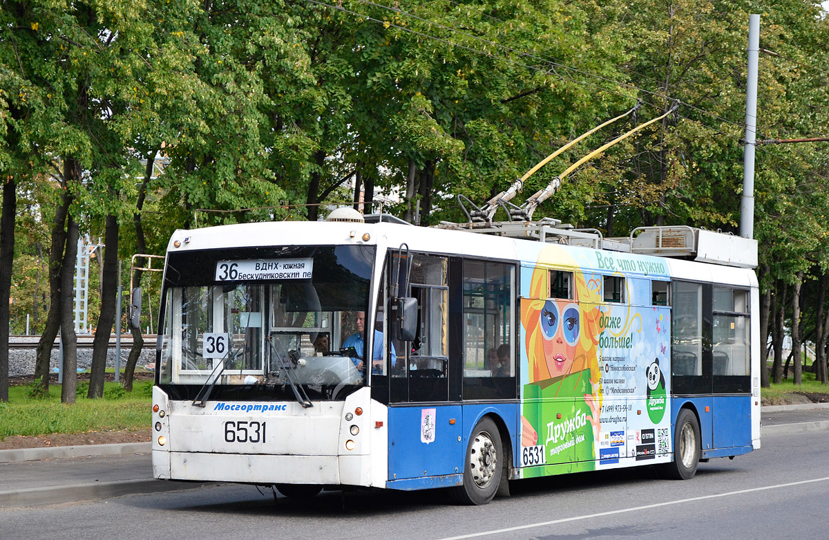 Москва, Тролза-5265.00 «Мегаполис» № 6531