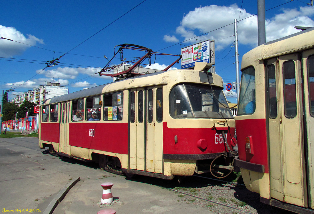 Kharkiv, Tatra T3SU N°. 680