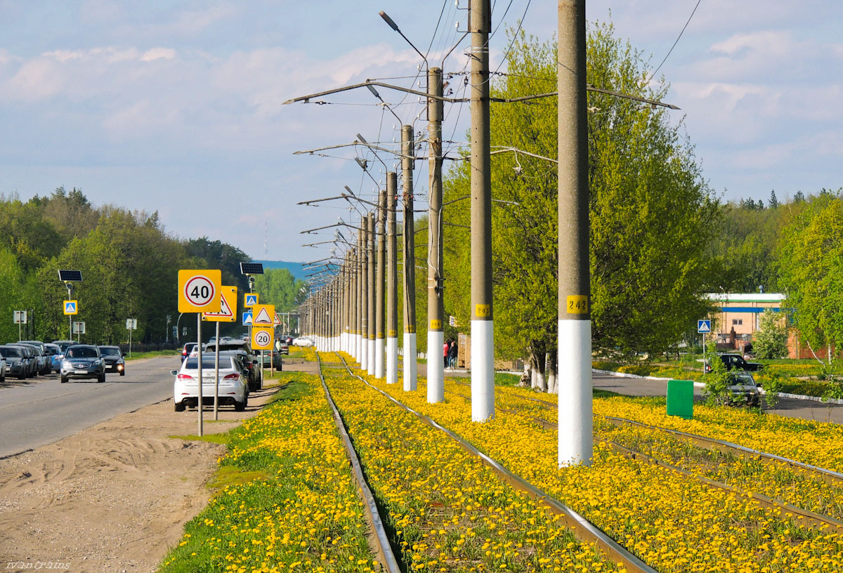 Nižnekamsk — Tramway lines and stations