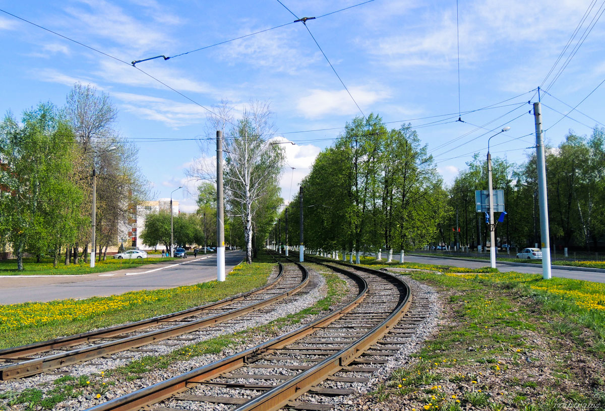 Nijnekamsk — Tramway lines and stations