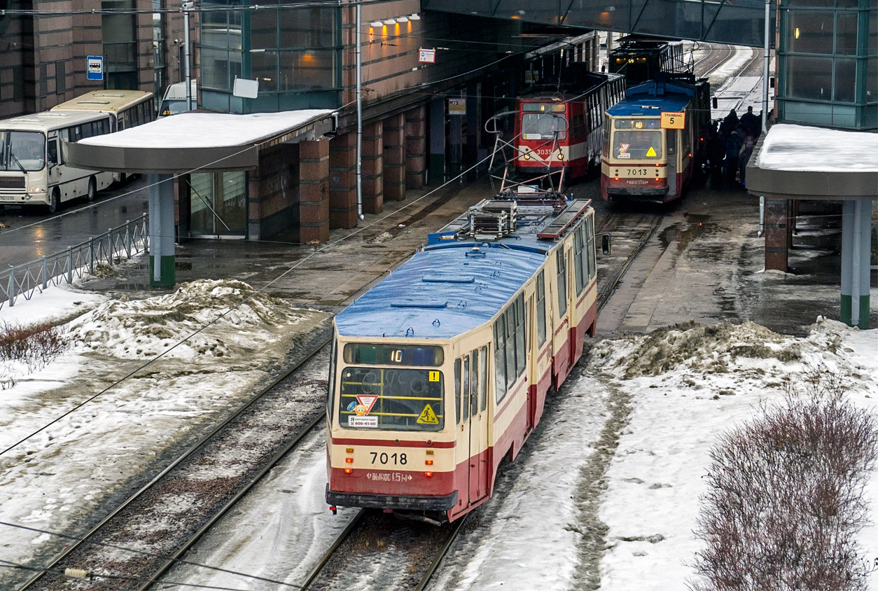 Санкт-Петербург, ЛВС-86К № 7018