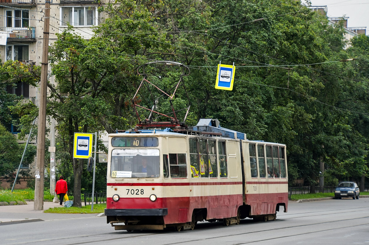 Санкт-Петербург, ЛВС-86К № 7028