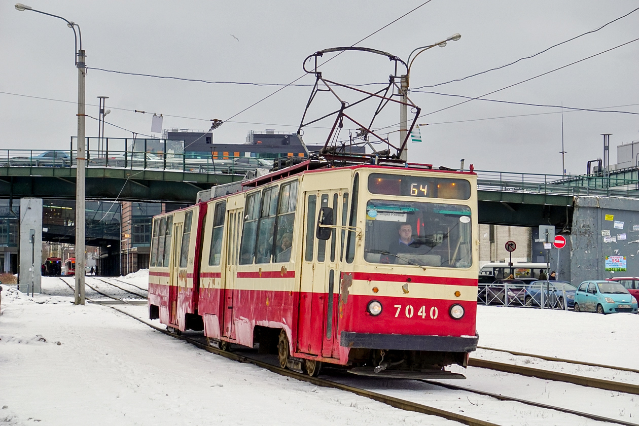 Санкт-Петербург, ЛВС-86К № 7040