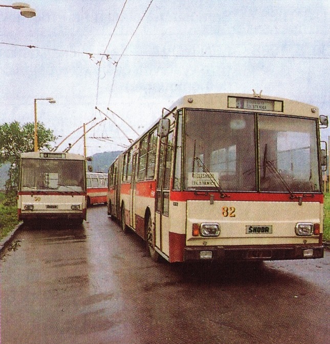 Прешов, Škoda 14Tr05 № 50; Прешов, Škoda 15Tr02/6 № 82