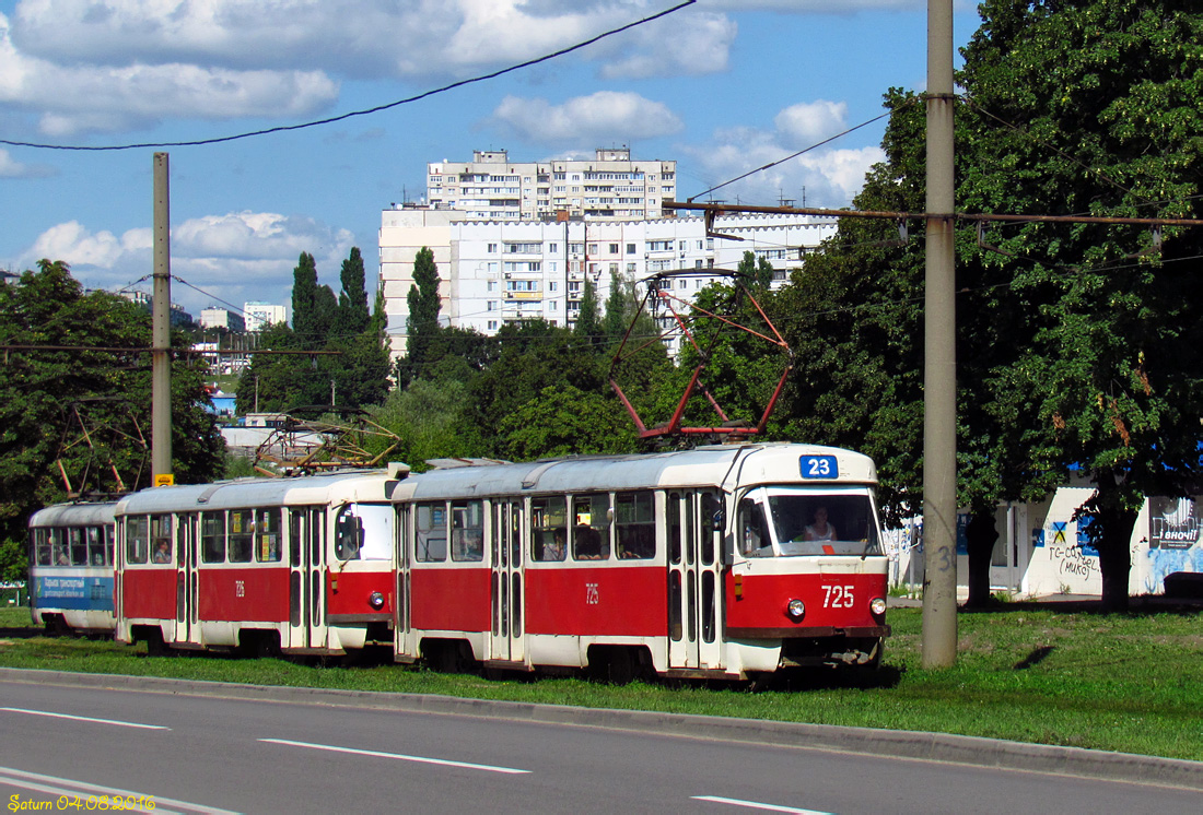 Kharkiv, Tatra T3SU № 725