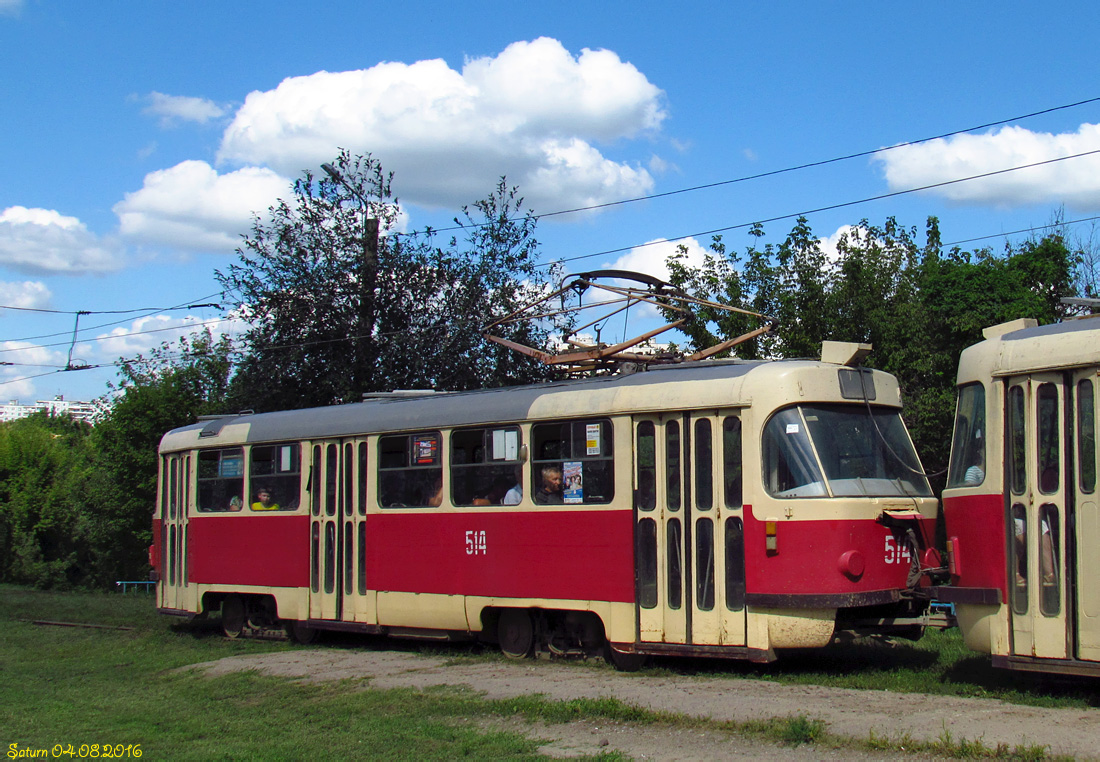 Kharkiv, Tatra T3SU # 514