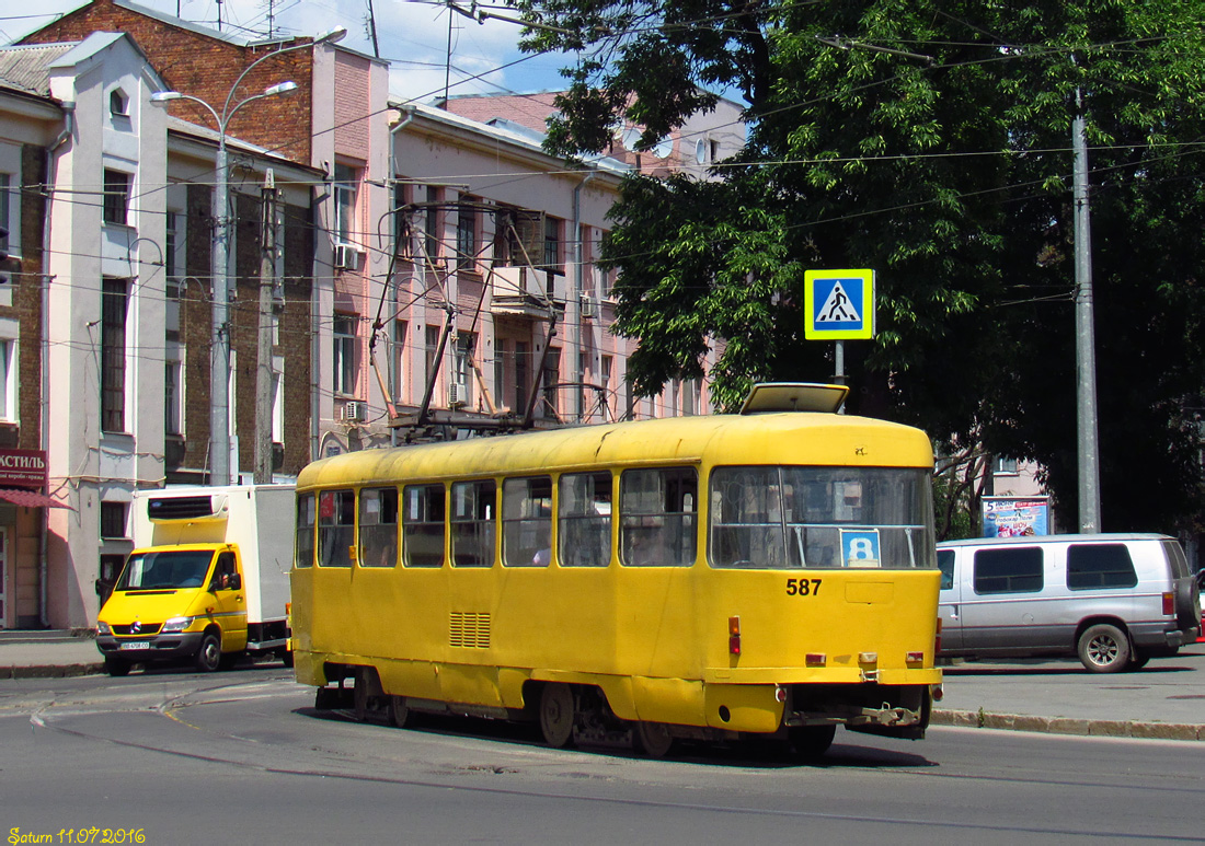 Kharkiv, Tatra T3SUCS N°. 587