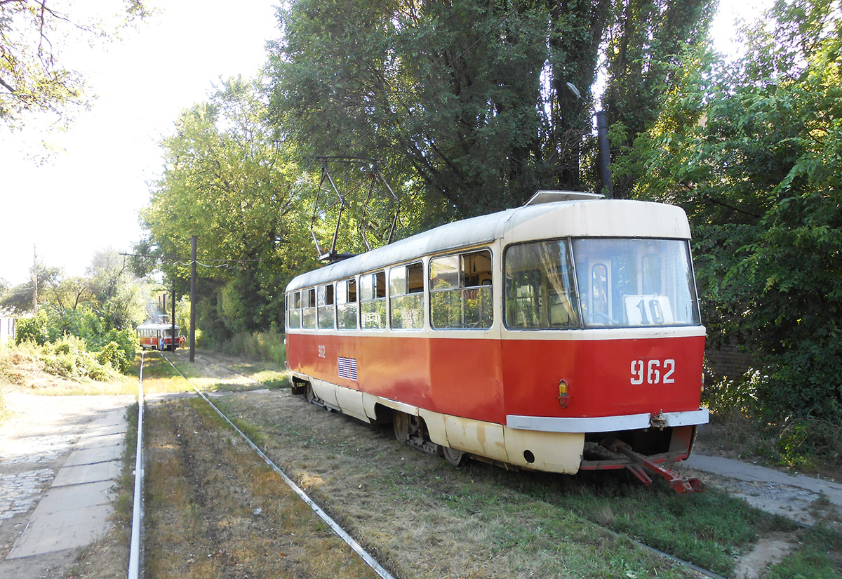 Donetsk, Tatra T3SU N°. 962 (3962); Donetsk — Derailments