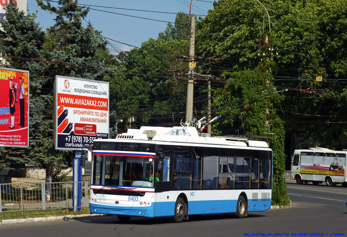 Crimean trolleybus, Bogdan T70115 № 8403