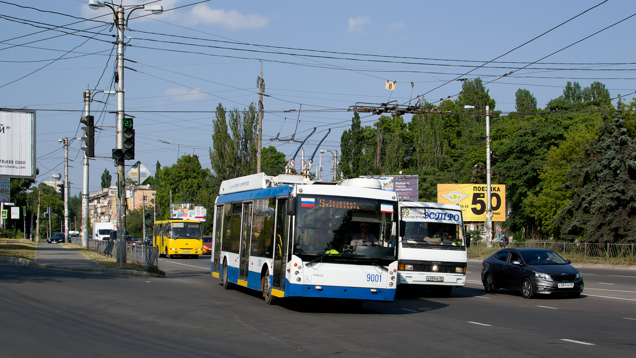 Крымский троллейбус, Тролза-5265.00 «Мегаполис» № 9001
