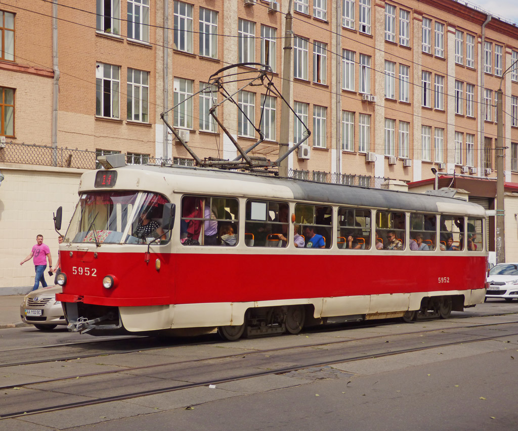 Kijevas, Tatra T3SU nr. 5952