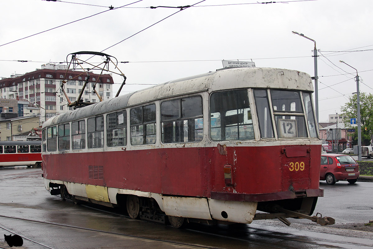 Харьков, Tatra T3SU № 309