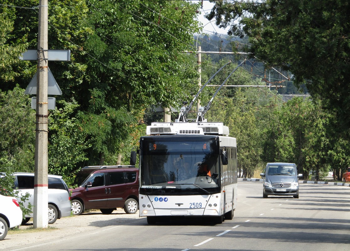 Крымский троллейбус, СВАРЗ-МАЗ-6275 № 2509