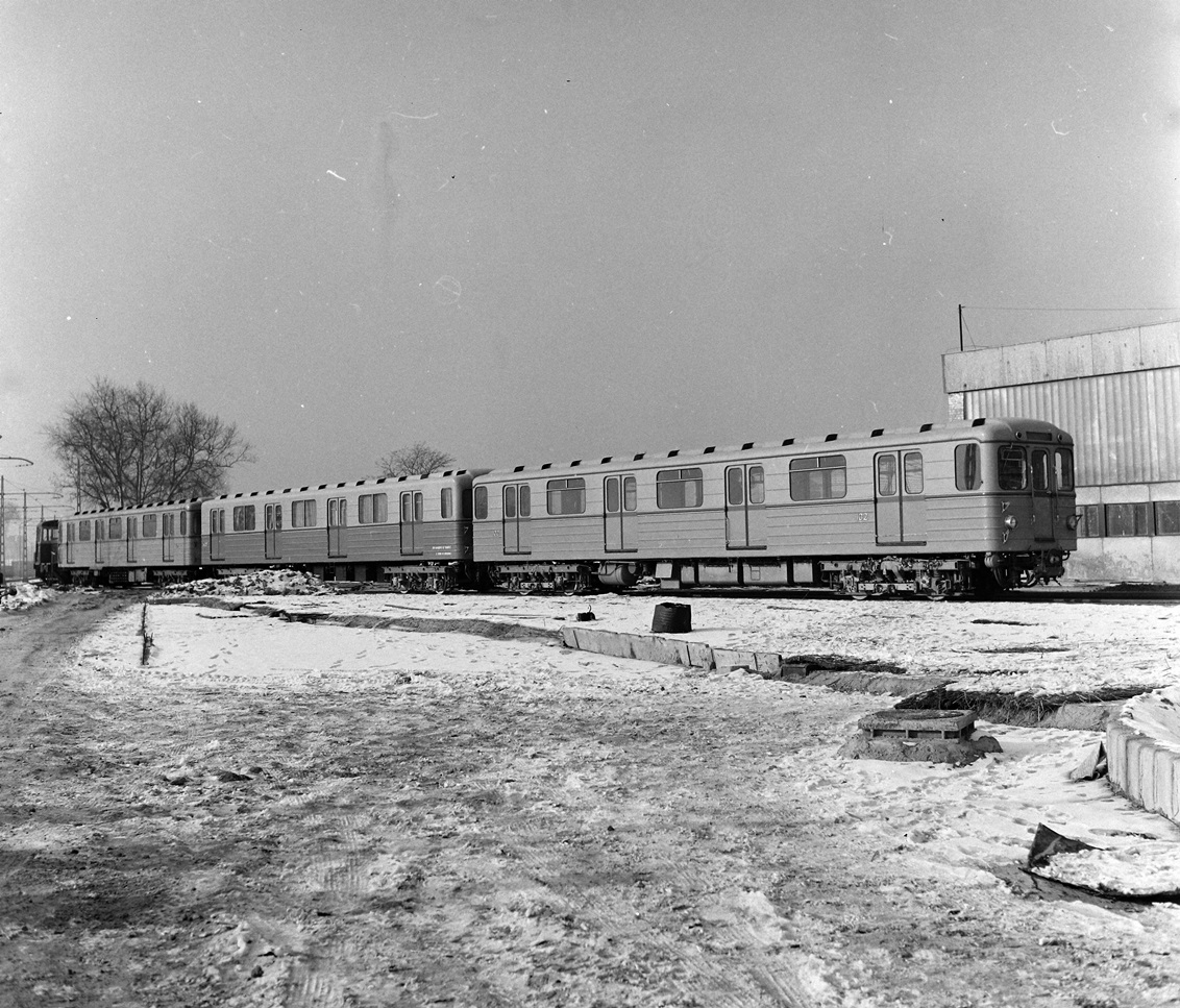 Budapest, Ev # 101; Budapest, E # 3007; Budapest, Ev # 102; Budapest — Metro depots