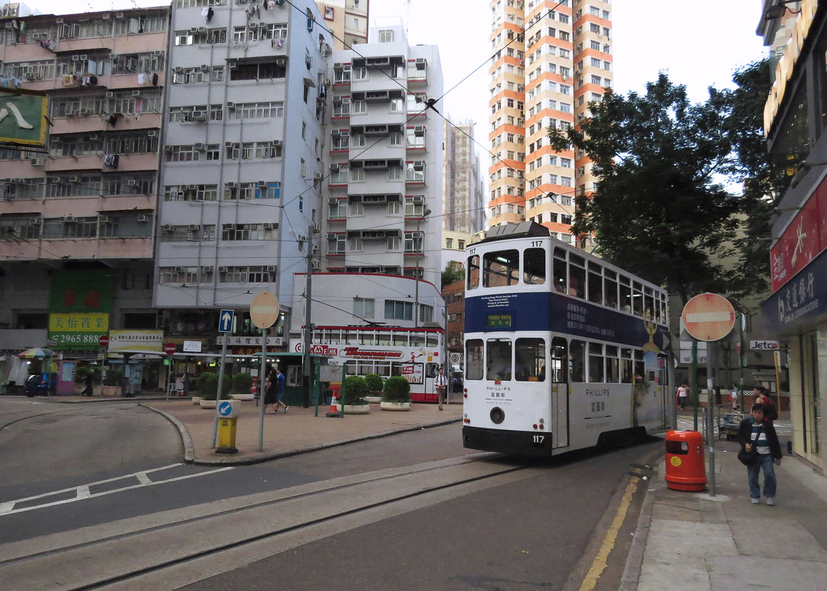 Гонконг, Hong Kong Tramways VI № 117; Гонконг — Городской трамвай — Линии и инфраструктура