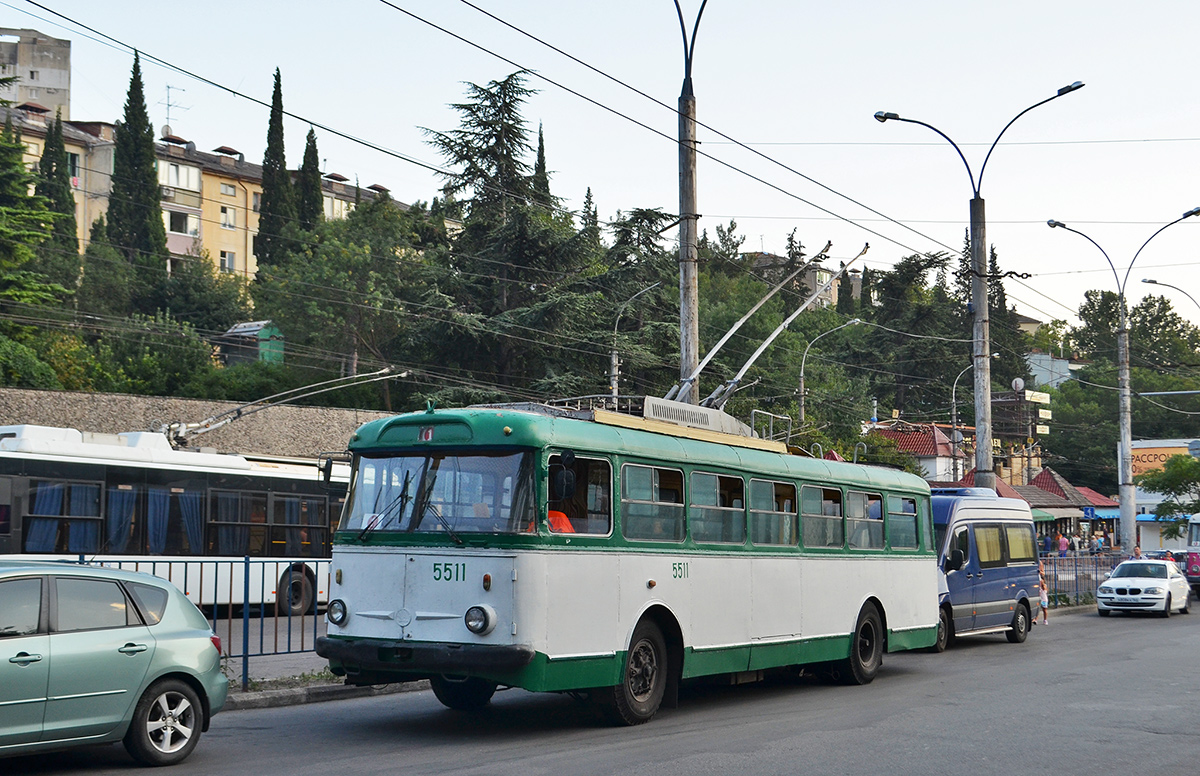 Крымскі тралейбус, Škoda 9Tr19 № 5511