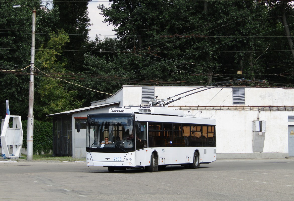 Crimean trolleybus, SVARZ-MAZ-6275 # 2506