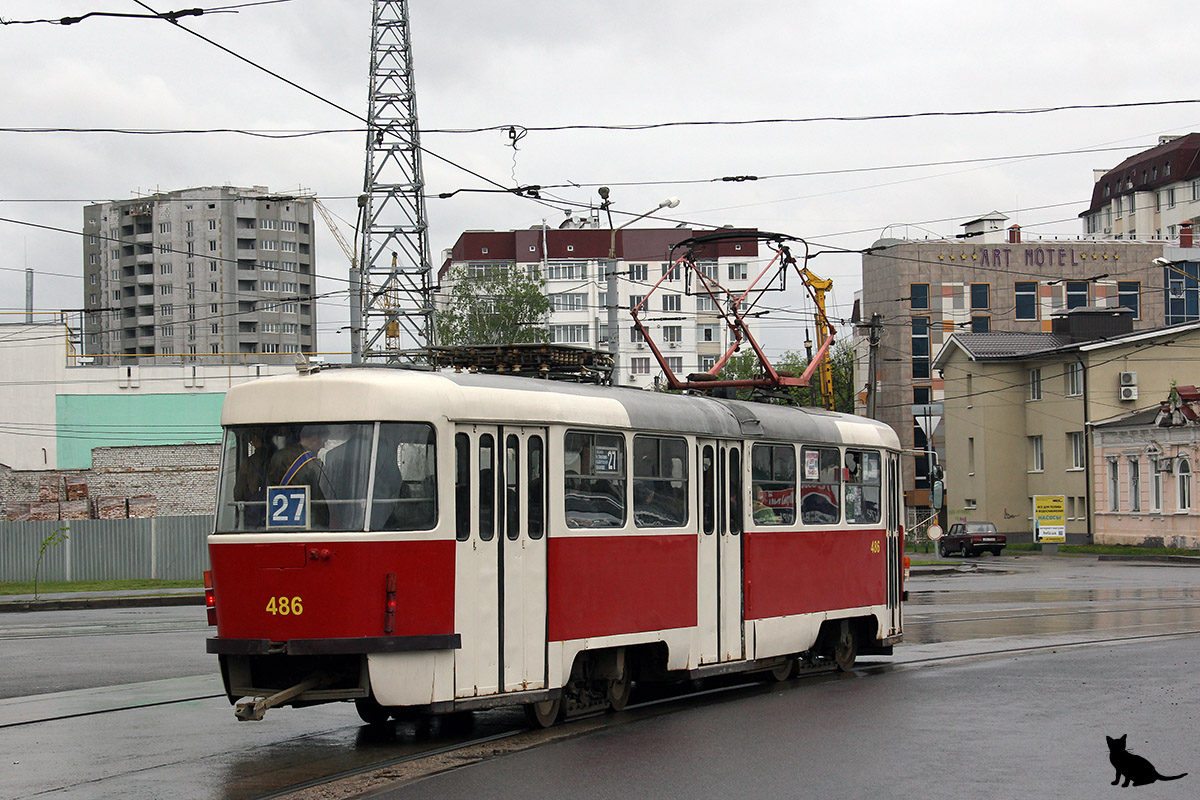Харків, Tatra T3A № 486
