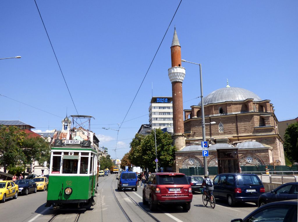 София, MAN/Siemens № 92; София — Пътуване с историческия трамвай — 05.08.2016