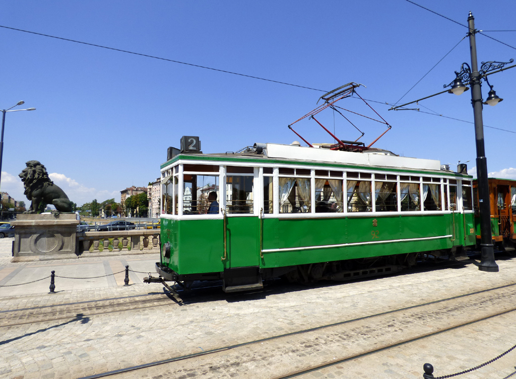 София, MAN/Siemens № 92; София — Пътуване с историческия трамвай — 05.08.2016