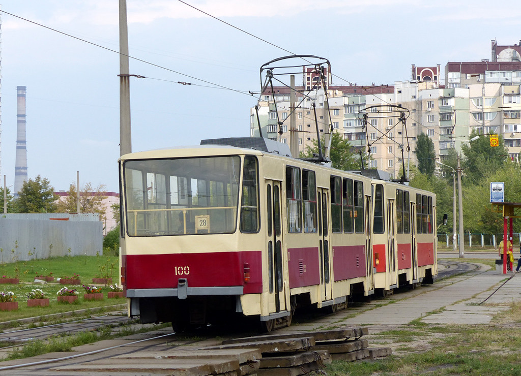 Kiev, Tatra-Yug T6B5 nr. 100