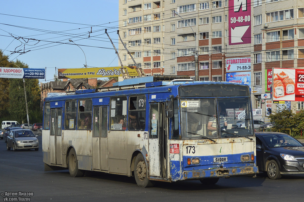 Vologda, Škoda 14TrM (VMZ) č. 173