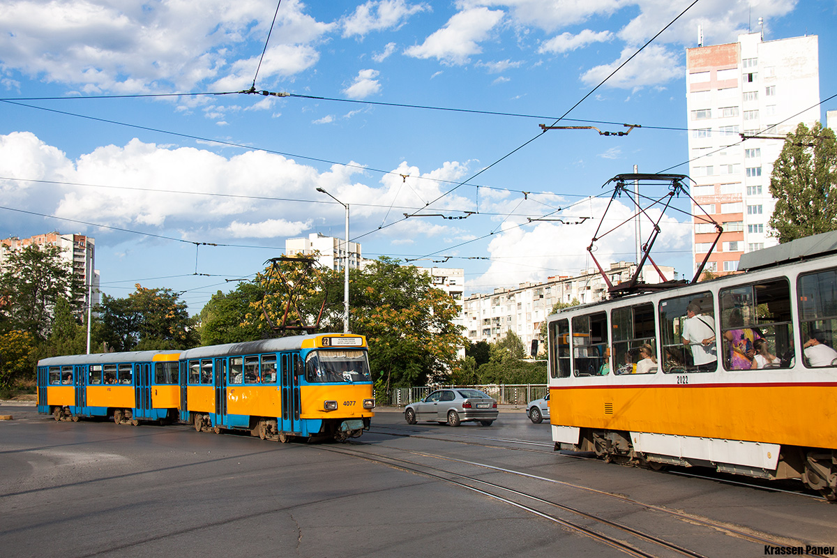 София, Tatra T4D-M2 № 4077