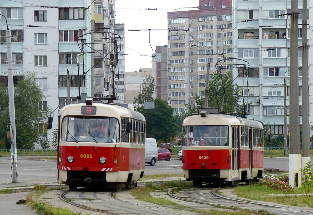 Kiiev, Tatra T3SUCS № 5639; Kiiev, Tatra T3SUCS № 6005