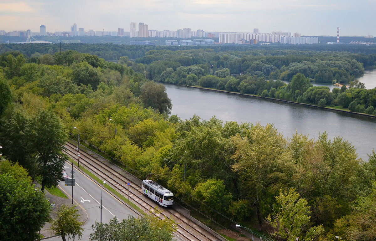 Moscova — Trам lines: North-Western Administrative District; Moscova — Views from a height