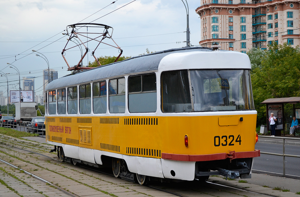 Moscow, Tatra T3SU # 0324