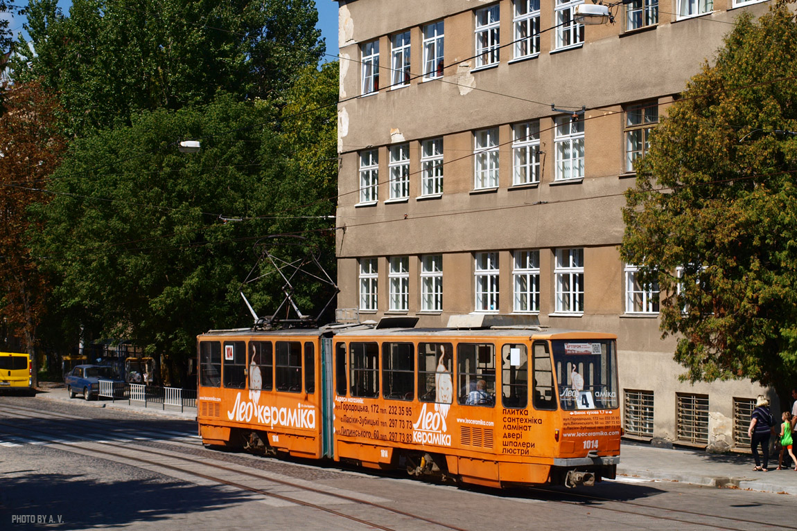 Lviv, Tatra KT4SU č. 1014