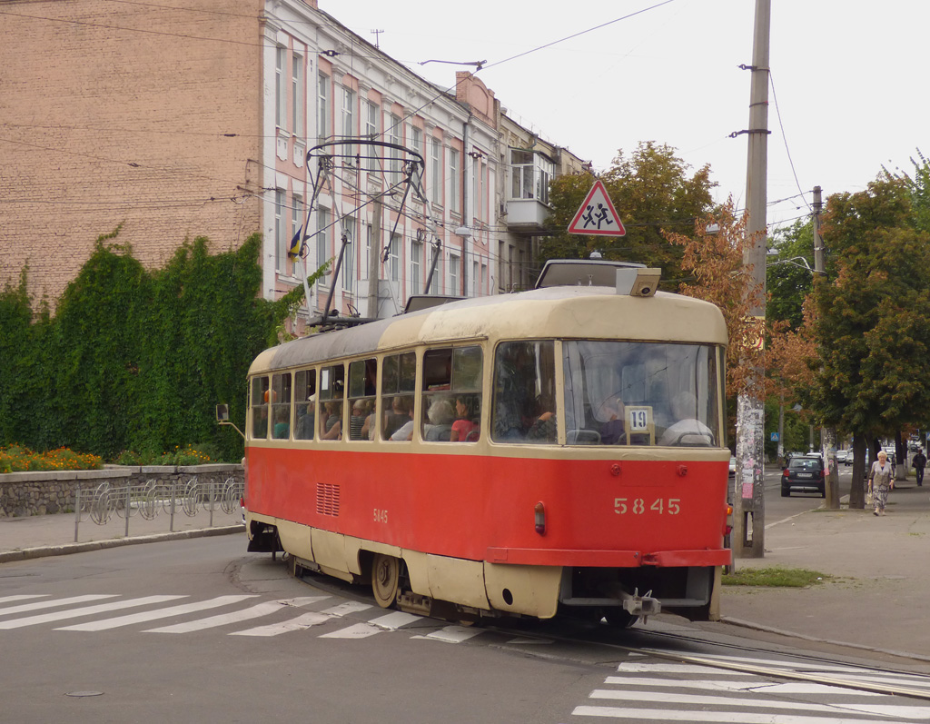 Киев, Tatra T3SU № 5845