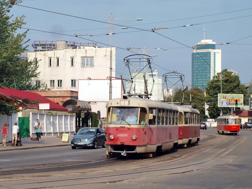 Kyiv, Tatra T3SU # 6000