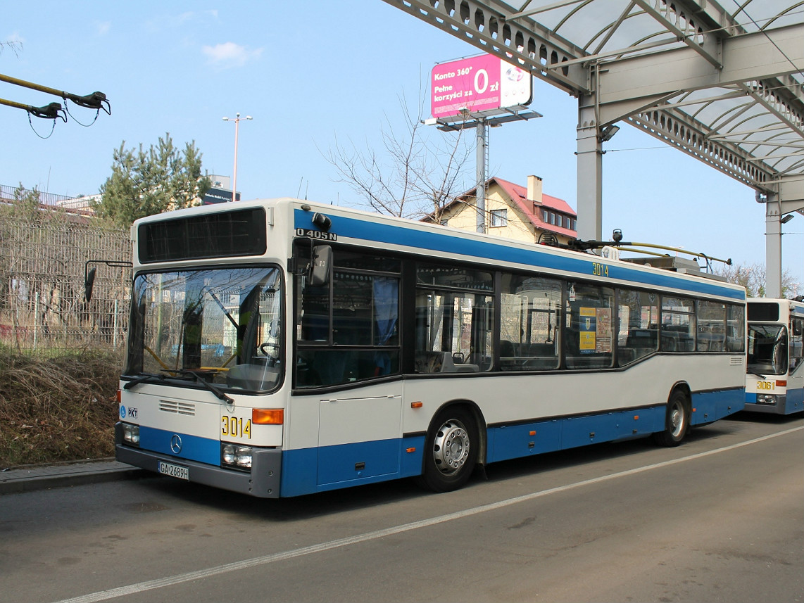 Гдыня, Mercedes-Benz O405NE № 3014