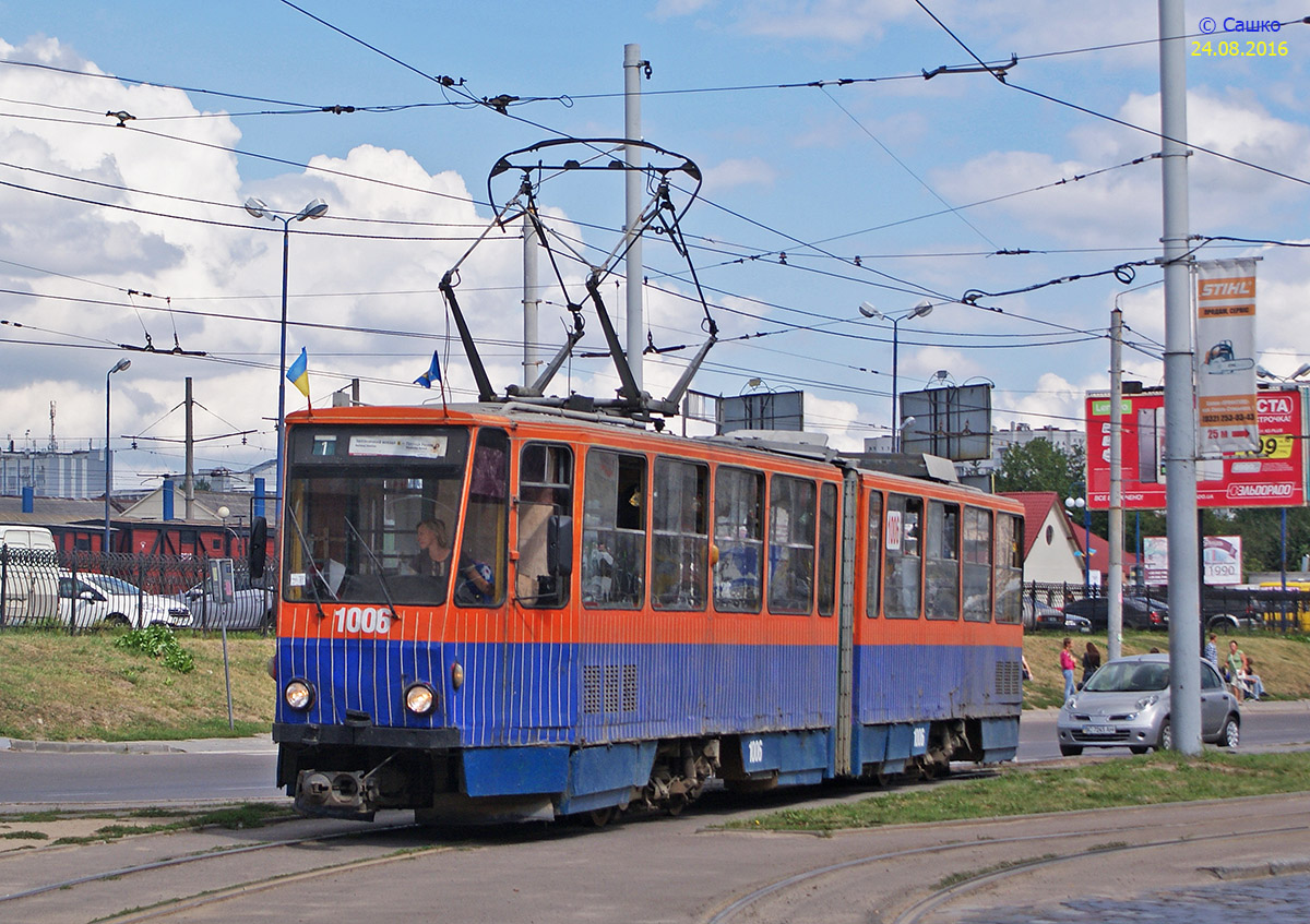 Ļviva, Tatra KT4SU № 1006