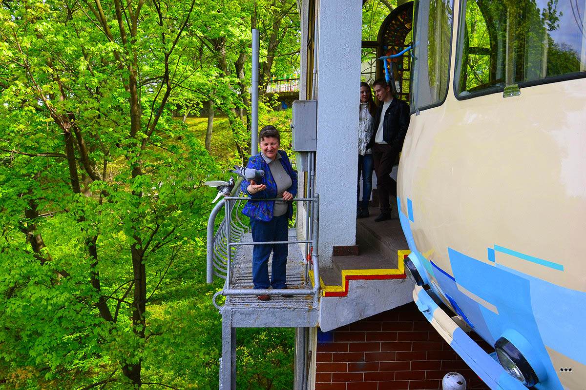 Electric transport employees; Kiev — Funicular; Kiev — Miscellaneous photos