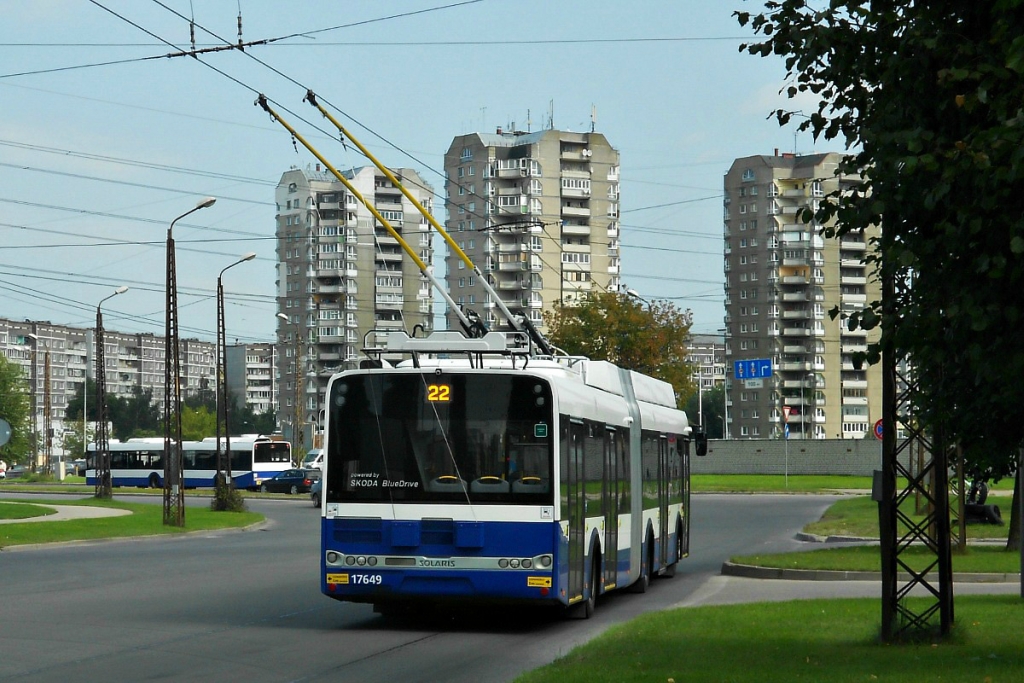 Riga, Škoda 27Tr Solaris III nr. 17649