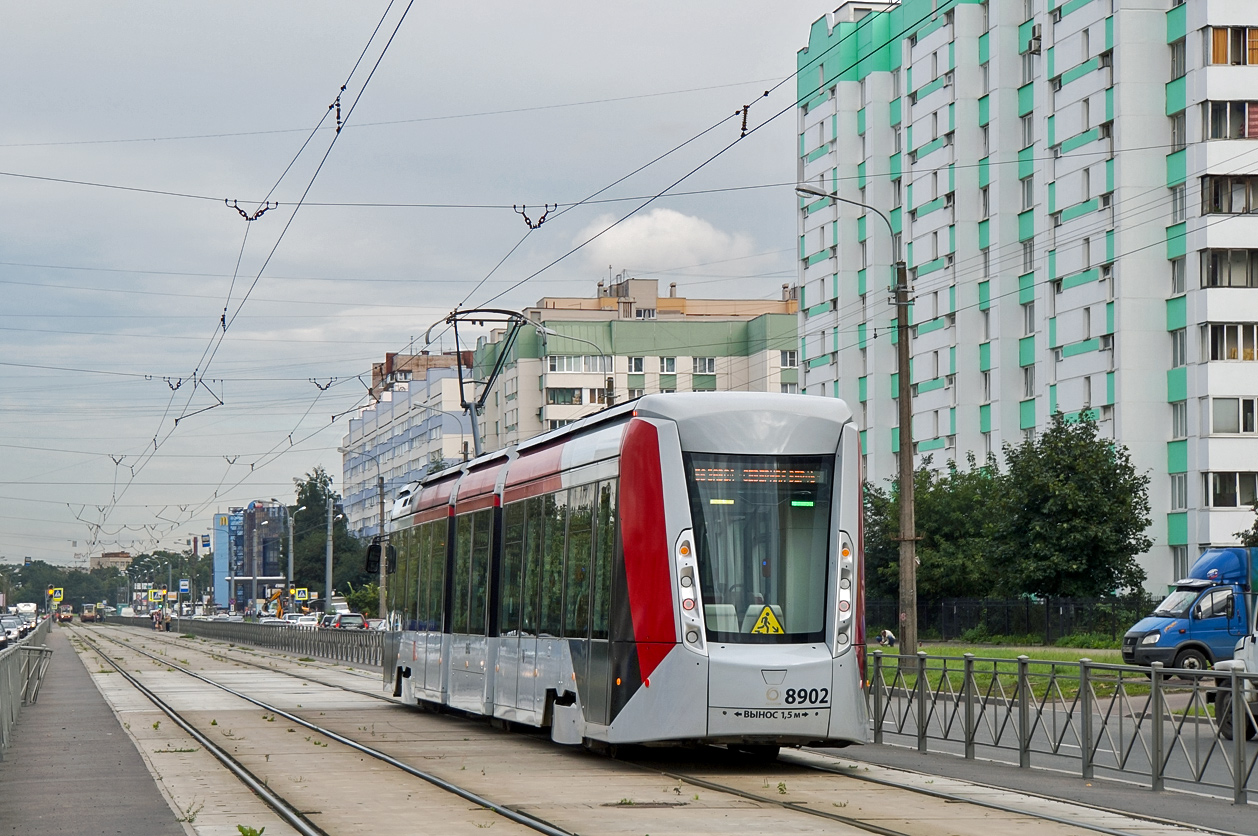 Petrohrad, 71-801 (Alstom Citadis 301 CIS) č. 8902