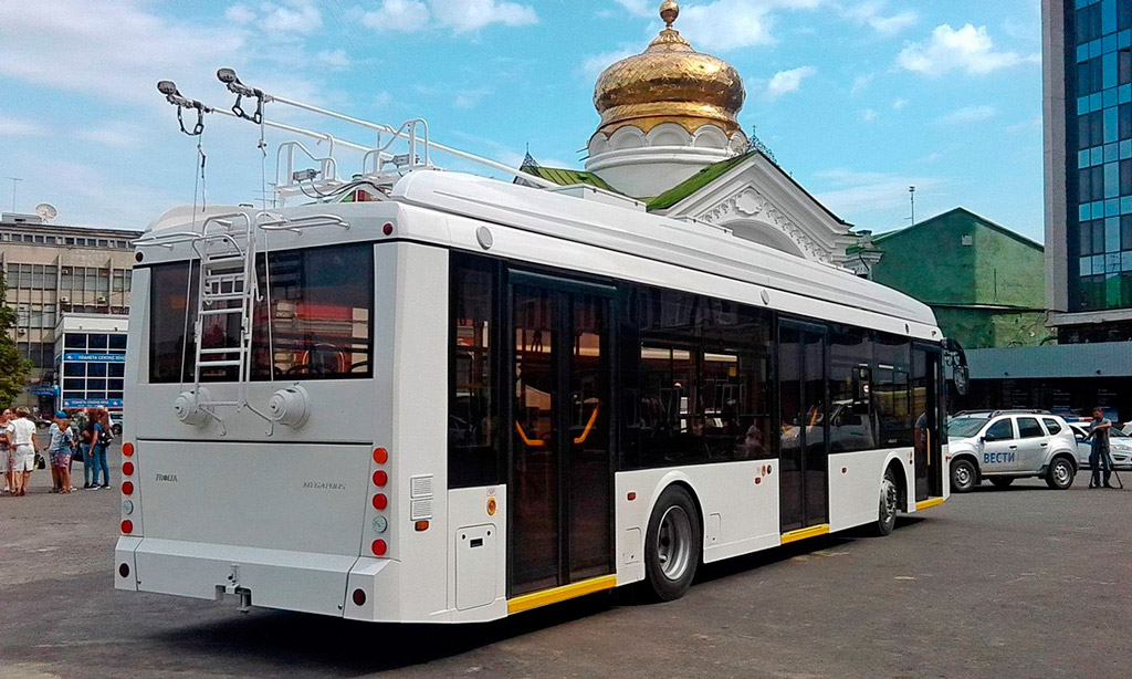 Crimean trolleybus, Trolza-5265.02 “Megapolis” № 2533; Saratov — Presentation of trolleybuses Trolza-5265.02 «Megapolis» within the framework of the city festival «Saratov Kalach»