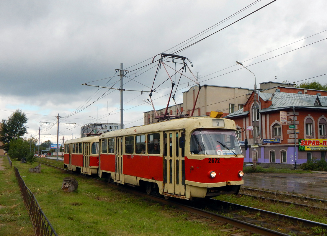 Нижний Новгород, Tatra T3SU № 2672