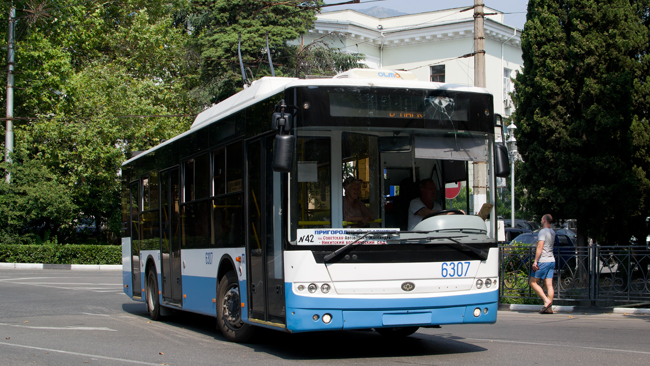 Crimean trolleybus, Bogdan T60111 # 6307