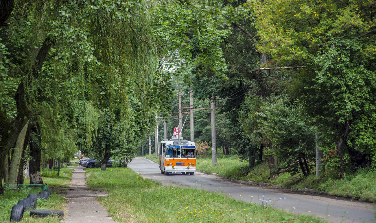 Черкассы — Троллейбусные линии и инфраструктура