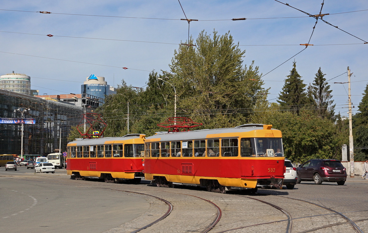 Екатеринбург, Tatra T3SU № 532