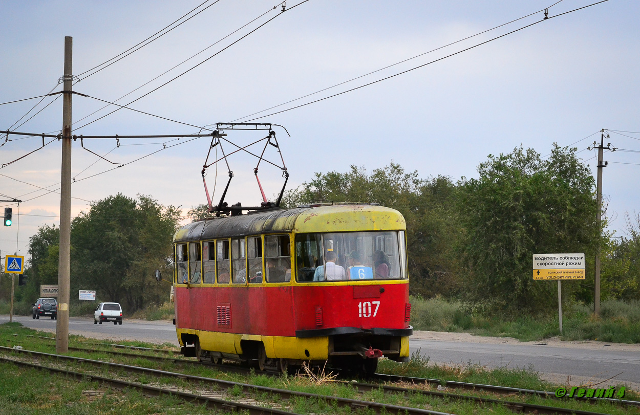 Voljski, Tatra T3SU nr. 107