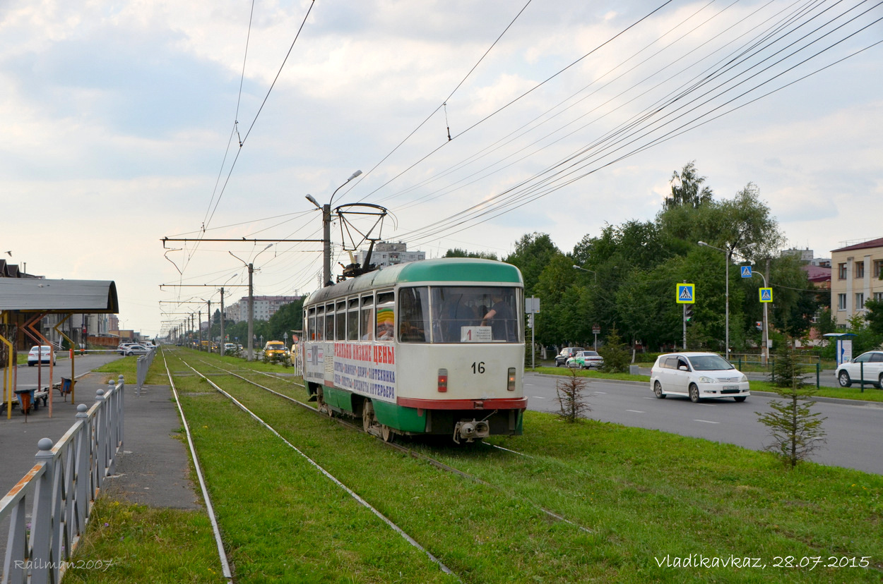 Владикавказ, Tatra T4DM № 16