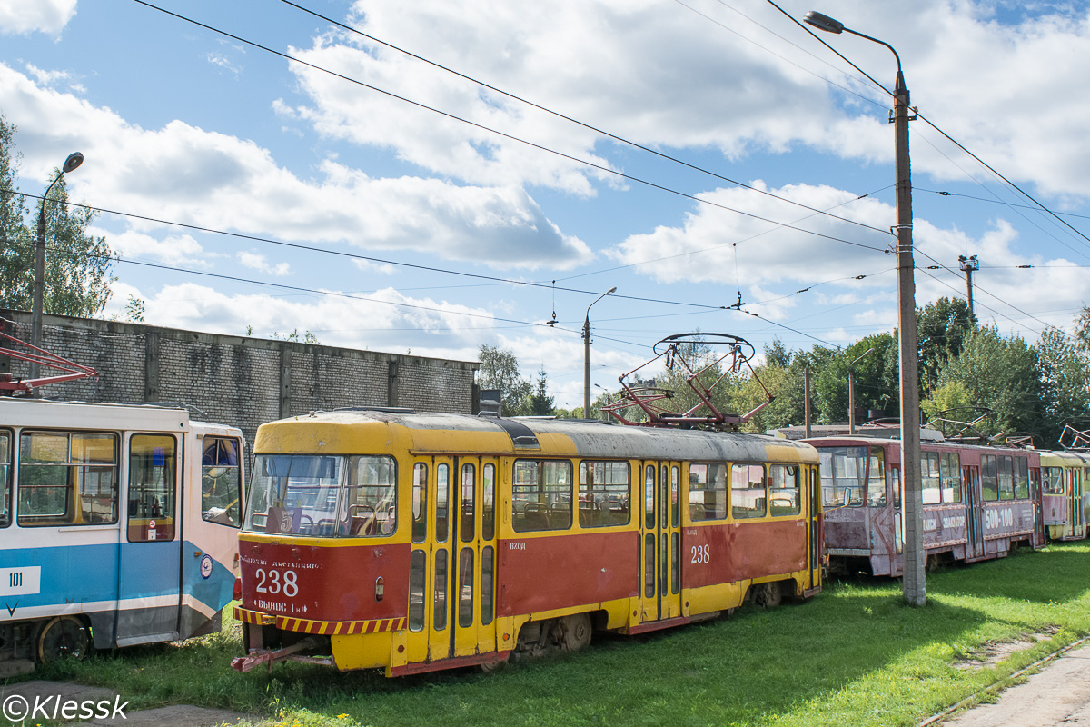 Тверь, Tatra T3SU № 238; Тверь — Трамвайное депо № 2