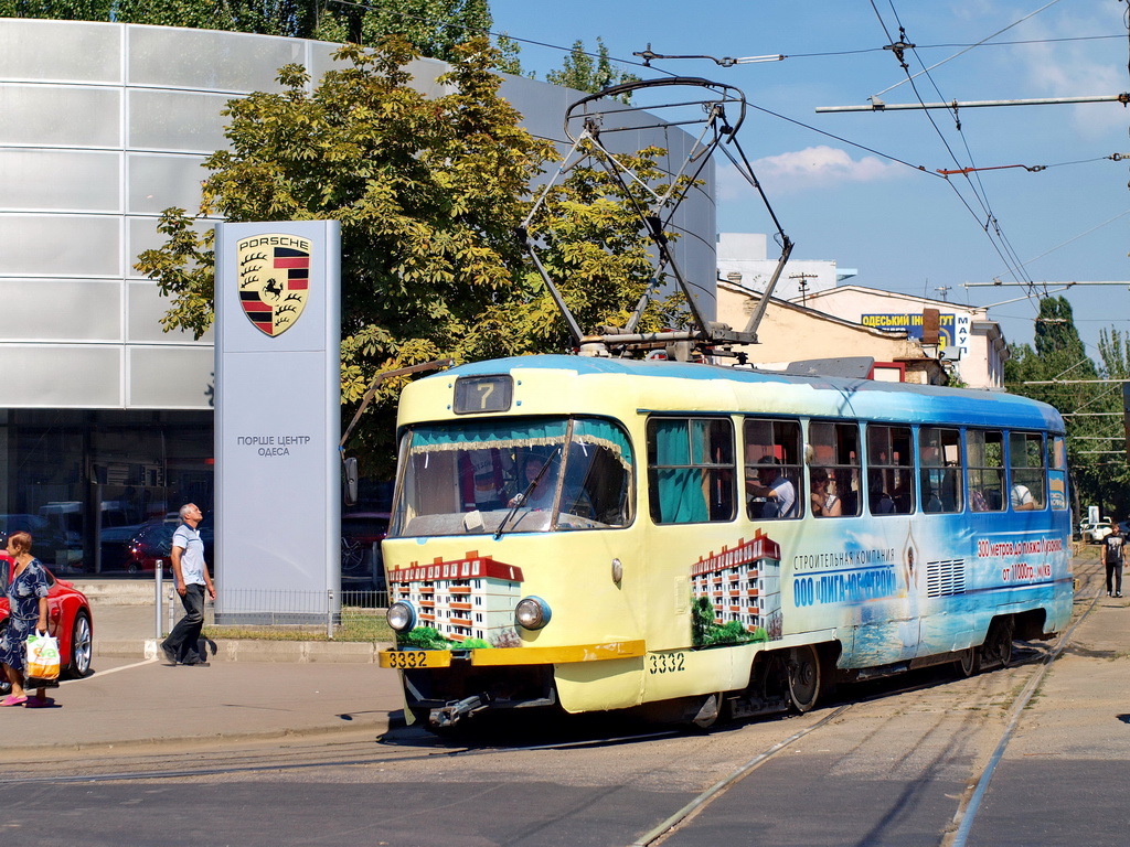 Одесса, Tatra T3R.P № 3332